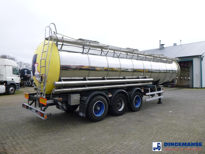 Van Hool Chemical tank inox 30 m3 / 1 comp - Tanker semi-trailer: picture 4 Van Hool Chemical tank inox 30 m3 / 1 comp - Tanker semi-trailer: picture 4