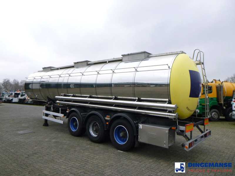 Van Hool Chemical tank inox 30 m3 / 1 comp - Tanker semi-trailer: picture 3 Van Hool Chemical tank inox 30 m3 / 1 comp - Tanker semi-trailer: picture 3