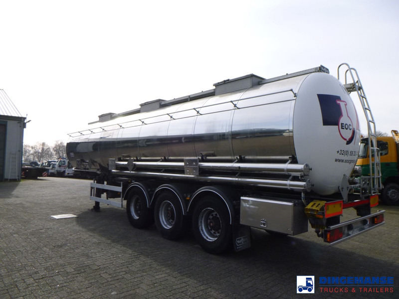 Van Hool Chemical tank inox 30 m3 / 1 comp - Tanker semi-trailer: picture 3 Van Hool Chemical tank inox 30 m3 / 1 comp - Tanker semi-trailer: picture 3