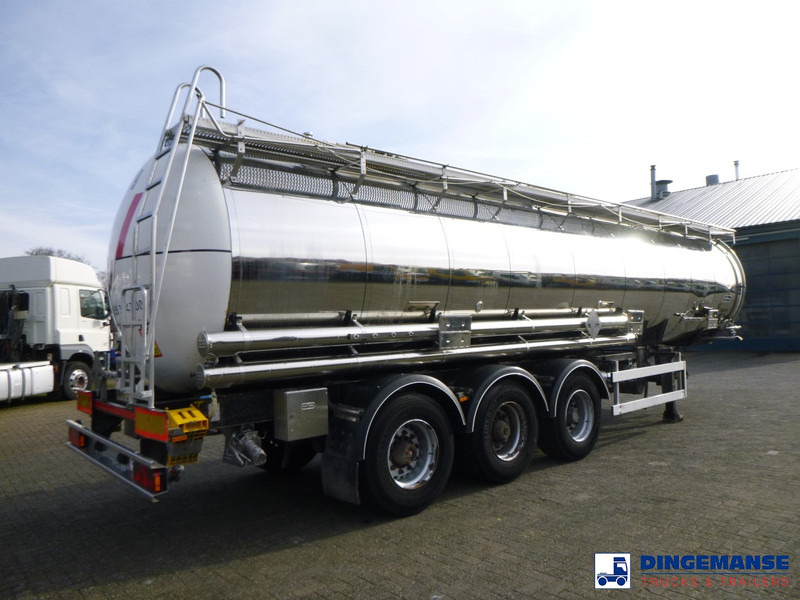 Van Hool Chemical tank inox 30 m3 / 1 comp - Tanker semi-trailer: picture 4 Van Hool Chemical tank inox 30 m3 / 1 comp - Tanker semi-trailer: picture 4