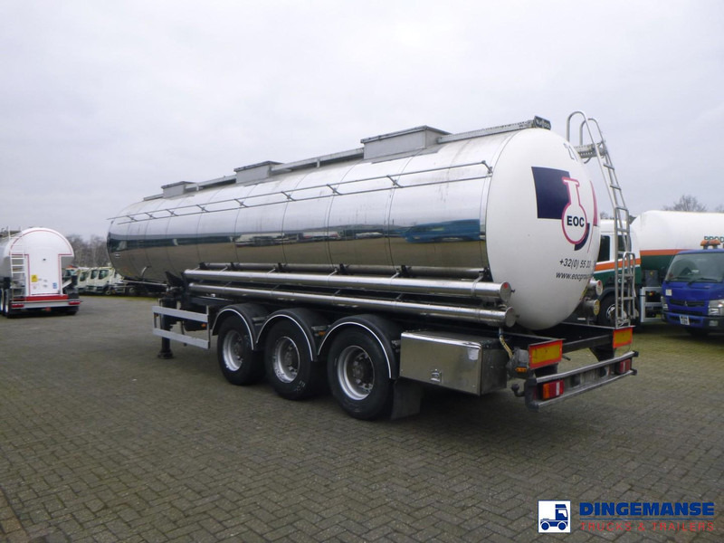 Van Hool Chemical tank inox 30 m3 / 3 comp - Tanker semi-trailer: picture 3 Van Hool Chemical tank inox 30 m3 / 3 comp - Tanker semi-trailer: picture 3