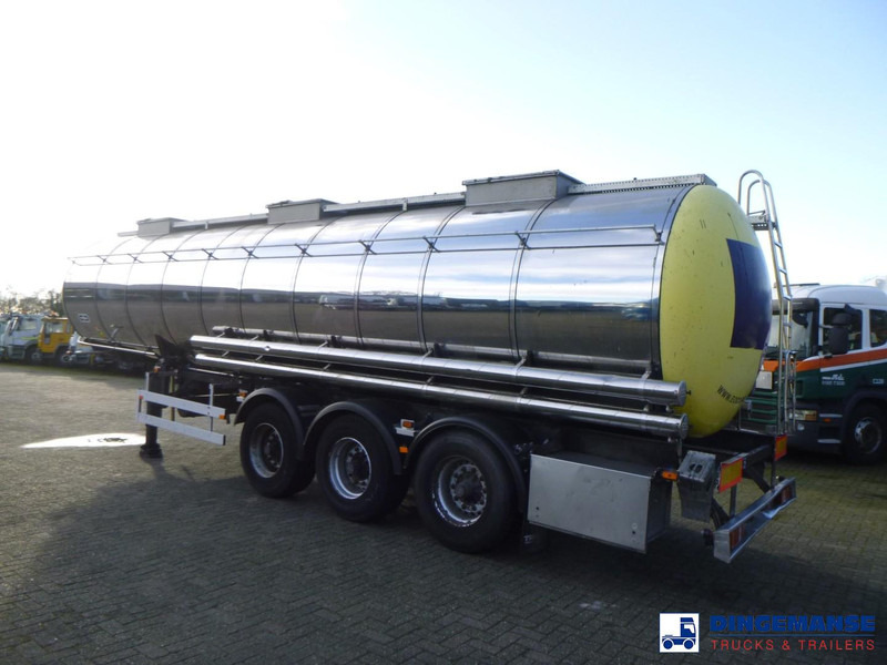 Van Hool Chemical tank inox 30 m3 / 3 comp - Tanker trailer: picture 3 Van Hool Chemical tank inox 30 m3 / 3 comp - Tanker trailer: picture 3
