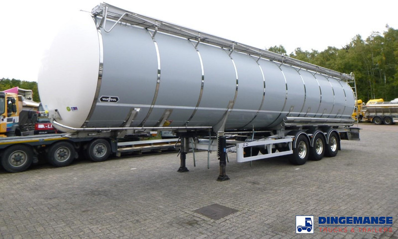 Van Hool Food tank inox 62 m3 / 3 comp - Tanker semi-trailer: picture 1 Van Hool Food tank inox 62 m3 / 3 comp - Tanker semi-trailer: picture 1