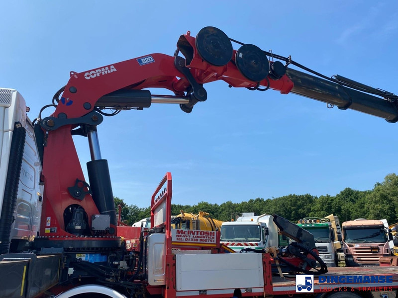 Crane truck Volvo FH 550 8x4 Euro 6 + Copma 820.8 J6: picture 17