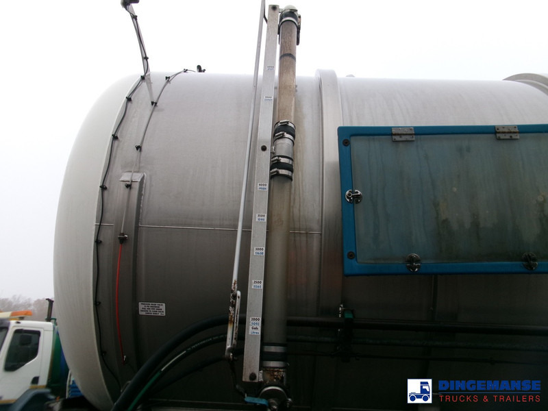 Tanker semi-trailer WHALE Vacuum tank inox 30 m3 / 1 comp + pump: picture 19