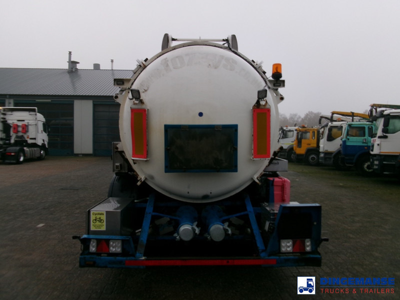 Tanker semi-trailer WHALE Vacuum tank inox 30 m3 / 1 comp + pump: picture 6