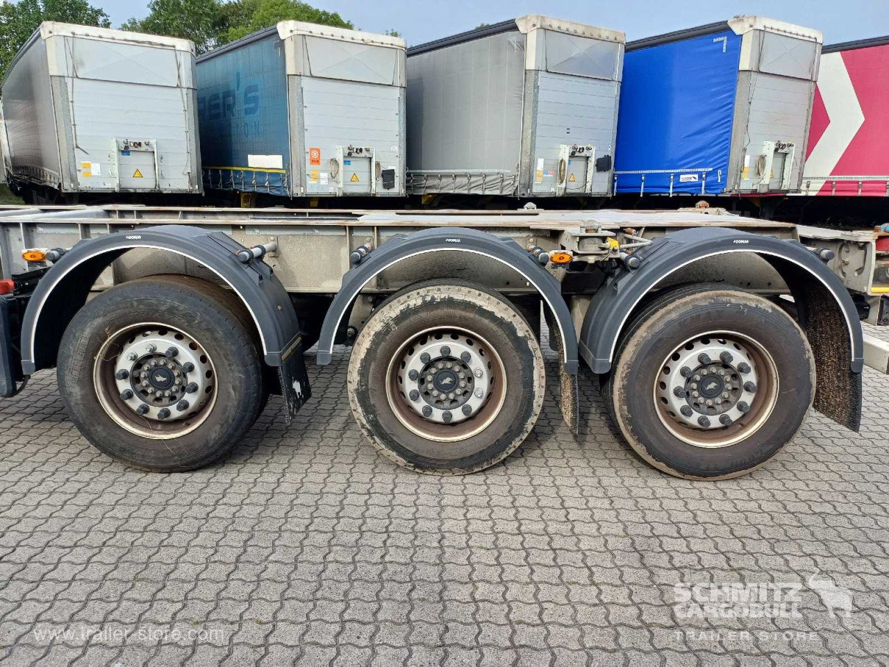 SCHMITZ Auflieger Containerfahrgestell Standard - Container transporter/ Swap body semi-trailer: picture 4 SCHMITZ Auflieger Containerfahrgestell Standard - Container transporter/ Swap body semi-trailer: picture 4