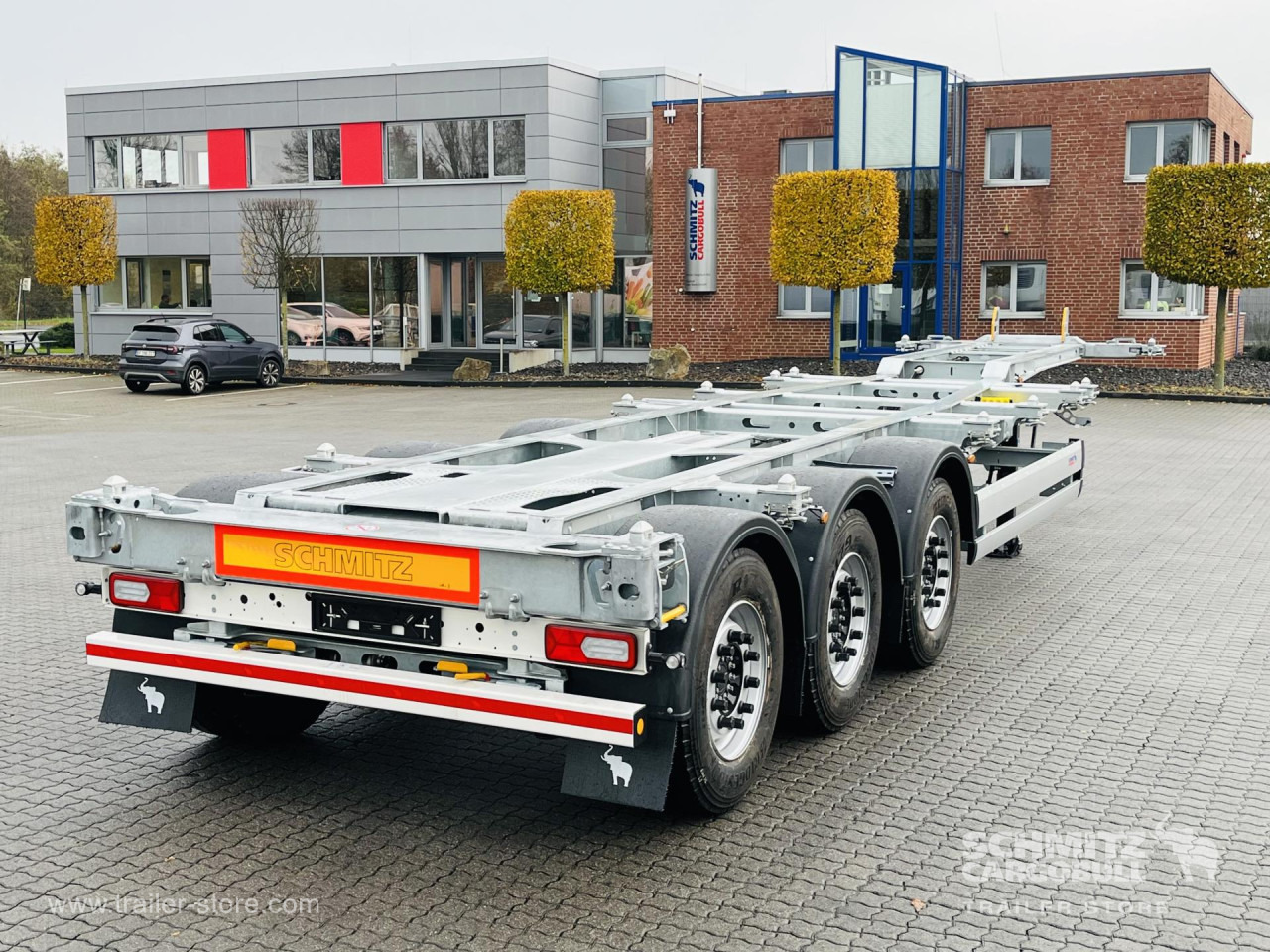 SCHMITZ Auflieger Containerfahrgestell Standard - Container transporter/ Swap body semi-trailer: picture 1 SCHMITZ Auflieger Containerfahrgestell Standard - Container transporter/ Swap body semi-trailer: picture 1