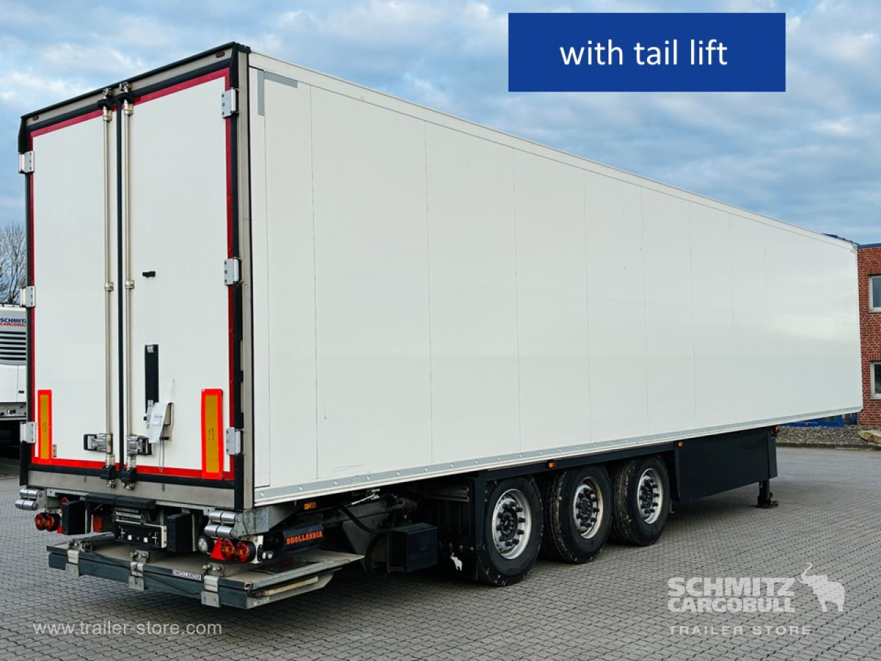 Isothermal semi-trailer SCHMITZ Auflieger Tiefkühler Multitemp Taillift: picture 8
