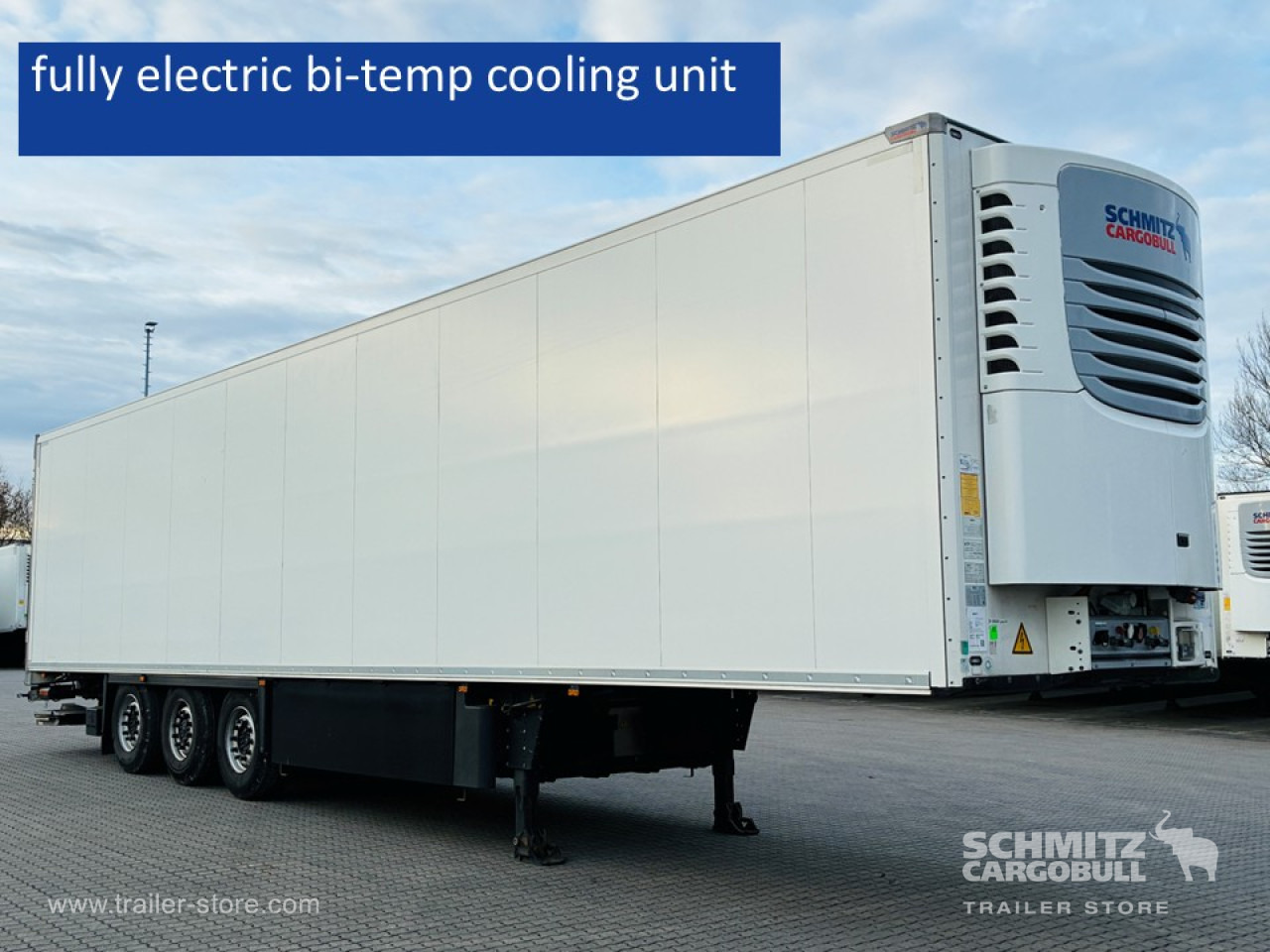 SCHMITZ Auflieger Tiefkühler Multitemp Taillift - Isothermal semi-trailer: picture 1 SCHMITZ Auflieger Tiefkühler Multitemp Taillift - Isothermal semi-trailer: picture 1