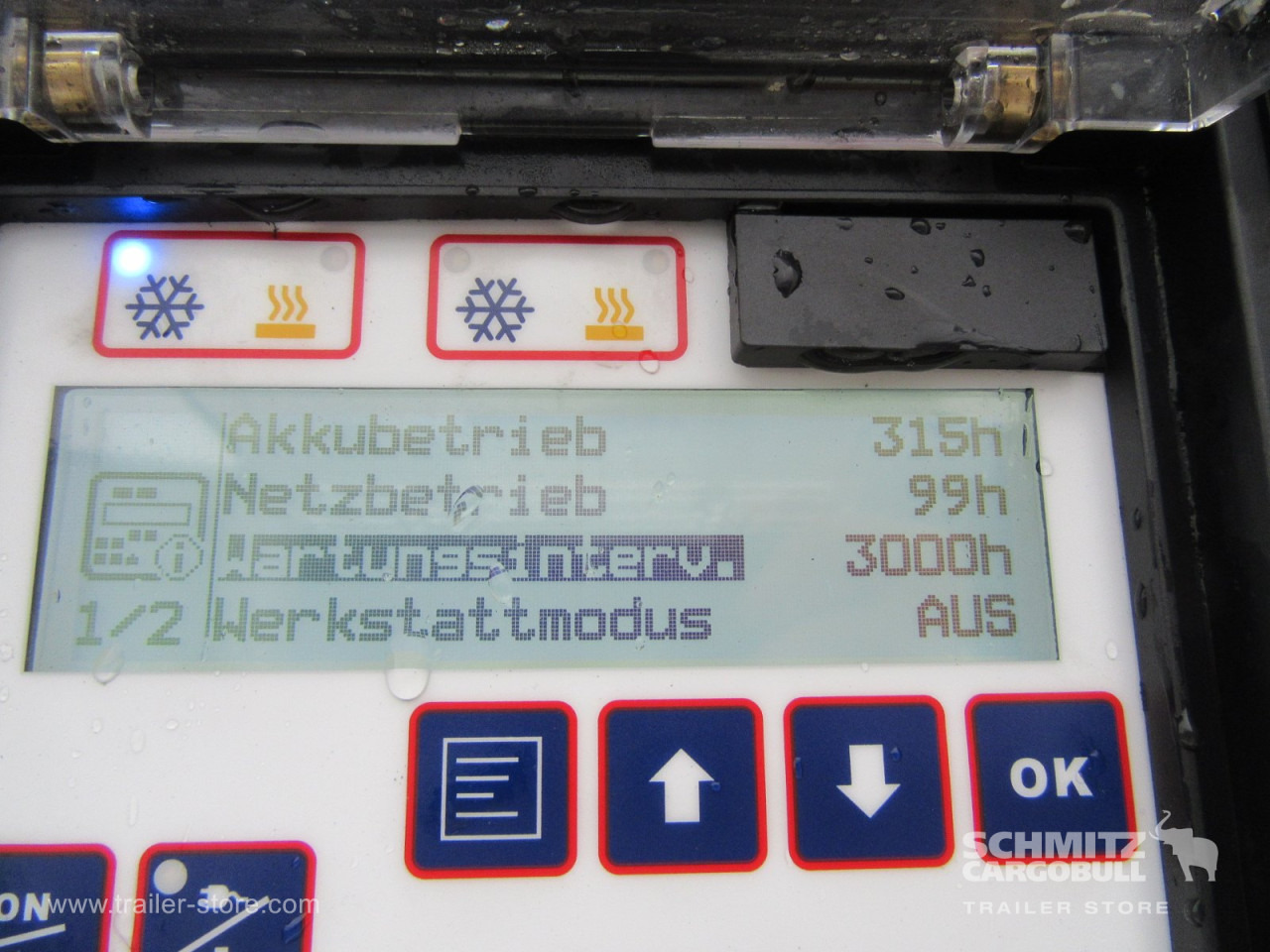 Isothermal semi-trailer SCHMITZ Auflieger Tiefkühler Multitemp Taillift: picture 15