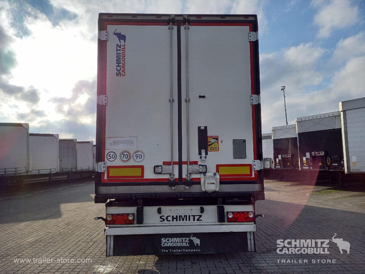 Isothermal semi-trailer SCHMITZ Auflieger Tiefkühler Standard Double deck: picture 12
