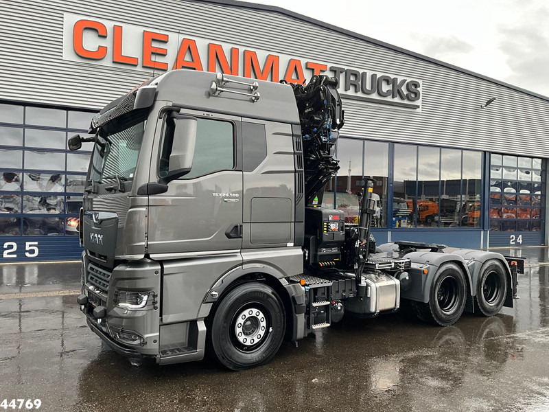 MAN TGX 26.580 6x4 Euro 6 Retarder Hiab 30 Tonmeter laadkraan + Fly-jib New and Unused! - Crane truck: picture 2 MAN TGX 26.580 6x4 Euro 6 Retarder Hiab 30 Tonmeter laadkraan + Fly-jib New and Unused! - Crane truck: picture 2