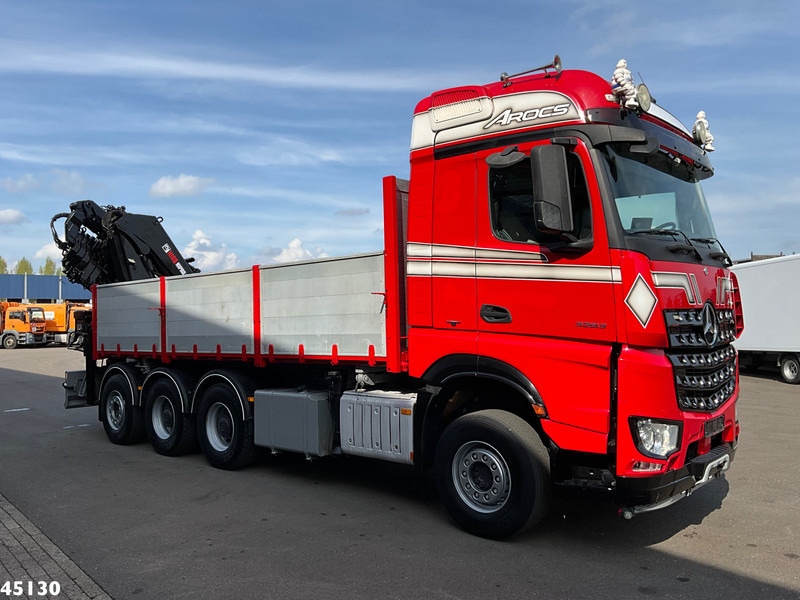 Tipper, Crane truck Mercedes-Benz Arocs 3263 8x4 Hiab 37 Tonmeter laadkraan + Fly-Jib: picture 9