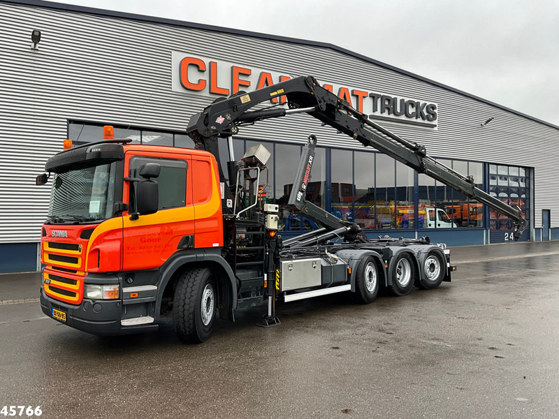 Scania G 380 8x2 Hiab 21 Tonmeter laadkraan - Hook lift truck, Crane truck: picture 1 Scania G 380 8x2 Hiab 21 Tonmeter laadkraan - Hook lift truck, Crane truck: picture 1