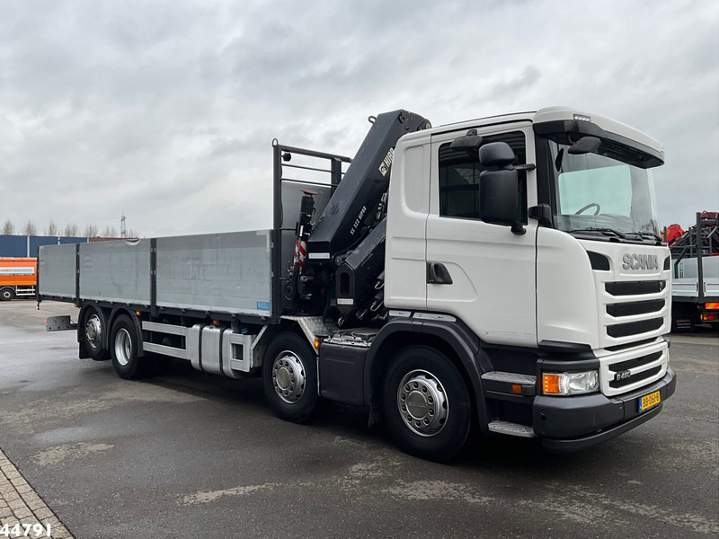 Scania G 450 8x2 Euro 6 Hiab 32 Tonmeter laadkraan Just 114.221 km! - Crane truck: picture 5 Scania G 450 8x2 Euro 6 Hiab 32 Tonmeter laadkraan Just 114.221 km! - Crane truck: picture 5