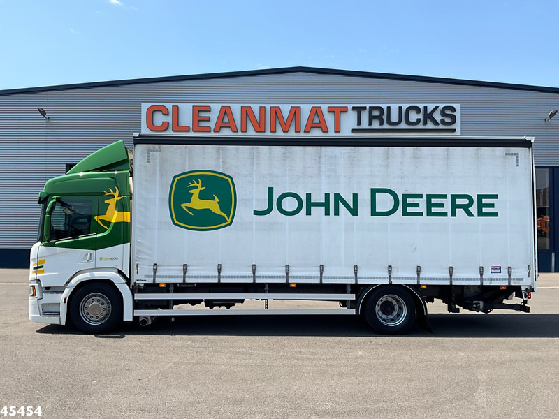 Scania P 280 Euro 6 Schuifzeil DHollandia 4 Ton laadklep Machine transport! - Curtain side truck: picture 3 Scania P 280 Euro 6 Schuifzeil DHollandia 4 Ton laadklep Machine transport! - Curtain side truck: picture 3