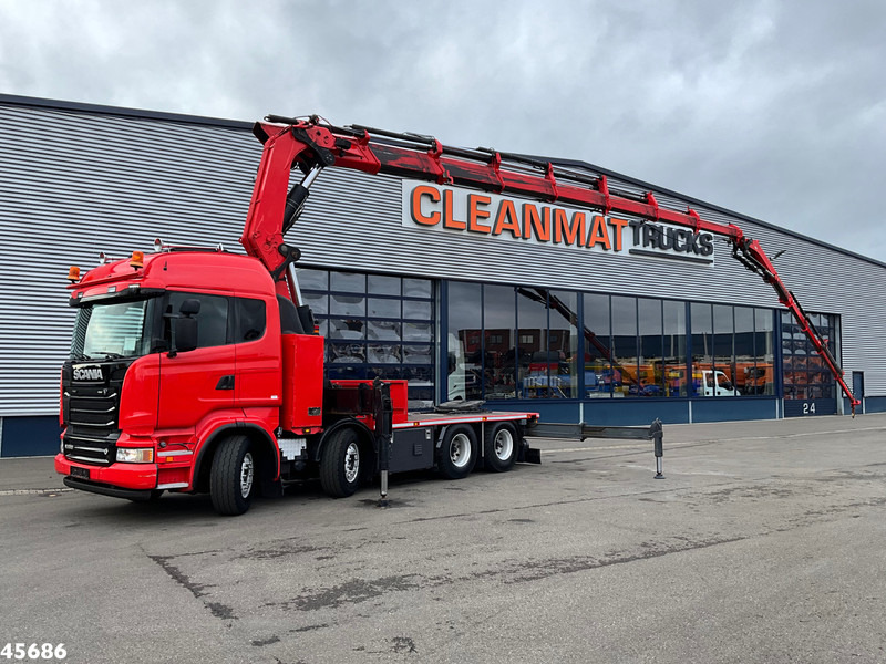 Scania R620 V8 8x4 Hiab 105 Ton/meter laadkraan + Fly-Jib! - Tractor truck: picture 1 Scania R620 V8 8x4 Hiab 105 Ton/meter laadkraan + Fly-Jib! - Tractor truck: picture 1