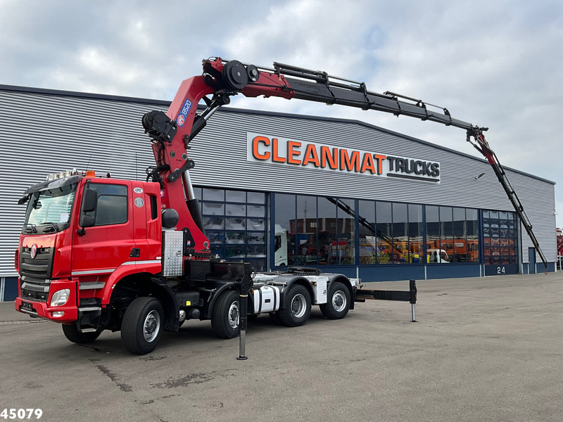 Tatra T 158 8x6 Euro 6 HMF 85 Tonmeter laadkraan + Fly-Jib Just 147.844 km! - Tractor truck: picture 1 Tatra T 158 8x6 Euro 6 HMF 85 Tonmeter laadkraan + Fly-Jib Just 147.844 km! - Tractor truck: picture 1