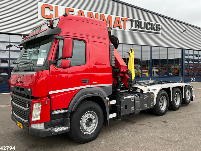 Volvo FM 500 Euro 6 HMF 26 Tonmeter laadkraan + Palfinger 20 Ton haakarmsysteem (Bouwjaar 2021) - Hook lift truck, Crane truck: picture 2 Volvo FM 500 Euro 6 HMF 26 Tonmeter laadkraan + Palfinger 20 Ton haakarmsysteem (Bouwjaar 2021) - Hook lift truck, Crane truck: picture 2