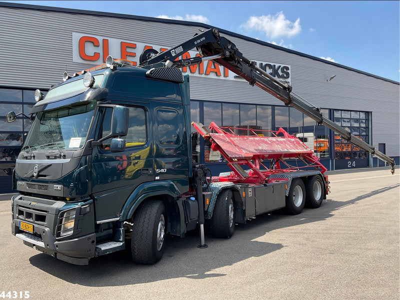 Volvo FMX 540 8x4 Euro 6 Hiab 28 Tonmeter laadkraan - Cable system truck, Crane truck: picture 1 Volvo FMX 540 8x4 Euro 6 Hiab 28 Tonmeter laadkraan - Cable system truck, Crane truck: picture 1
