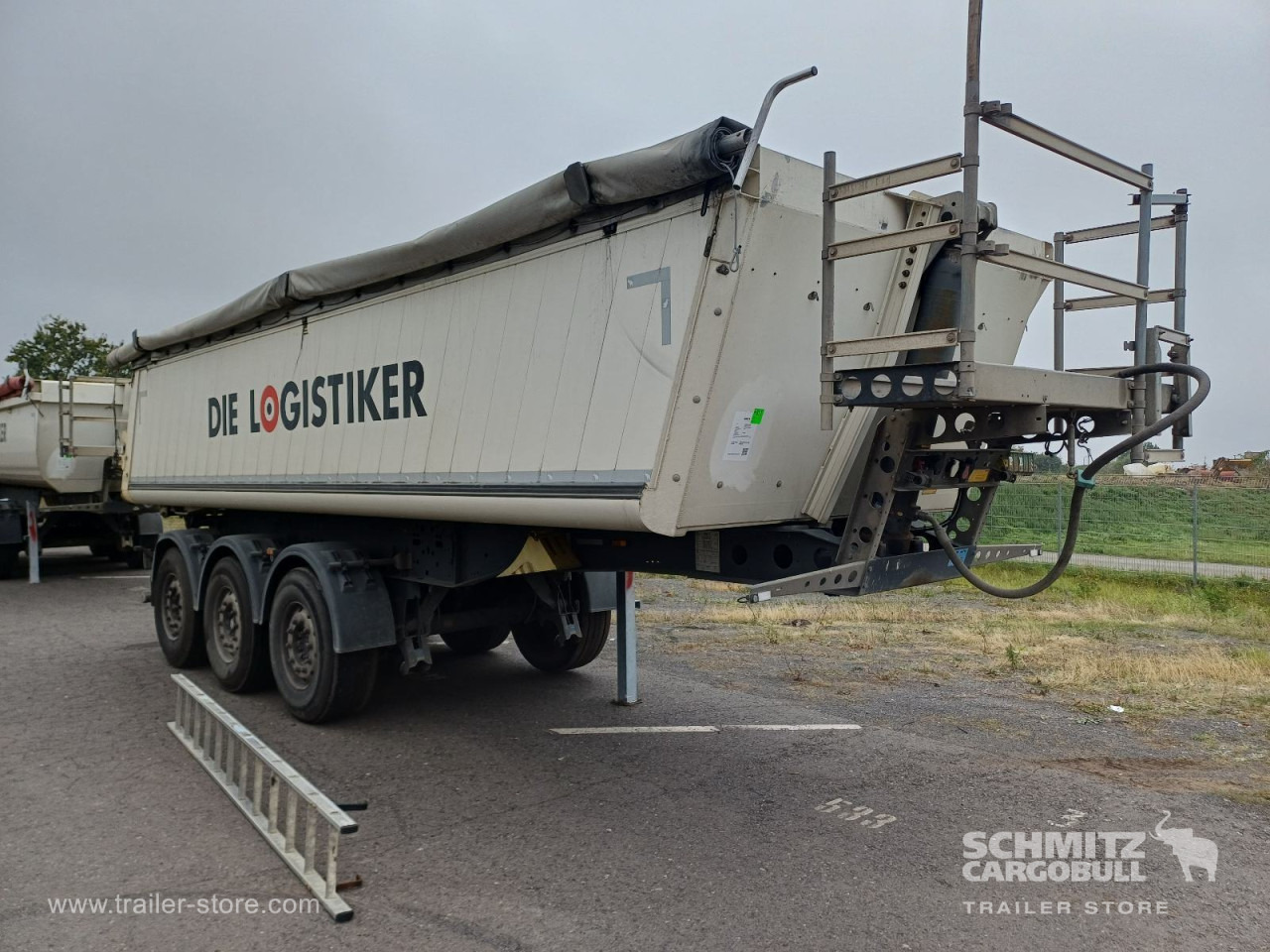 SCHMITZ Auflieger Kipper Alukastenmulde 24m³ - Tipper semi-trailer: picture 1 SCHMITZ Auflieger Kipper Alukastenmulde 24m³ - Tipper semi-trailer: picture 1