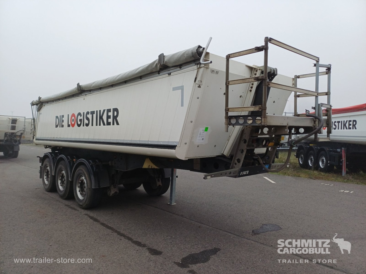 SCHMITZ Auflieger Kipper Alukastenmulde 24m³ - Tipper semi-trailer: picture 1 SCHMITZ Auflieger Kipper Alukastenmulde 24m³ - Tipper semi-trailer: picture 1