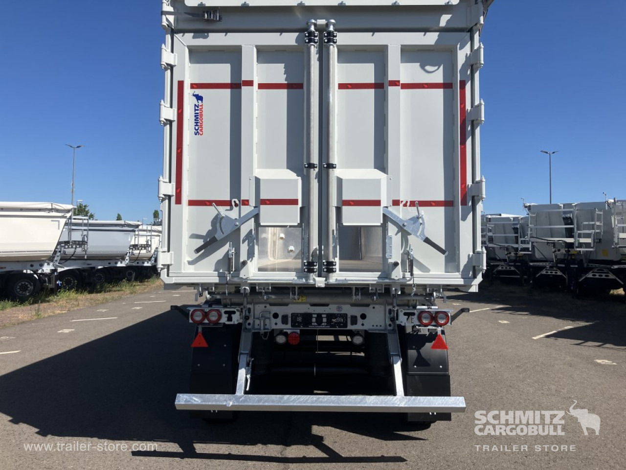 New Tipper semi-trailer SCHMITZ Auflieger Kipper Alukastenmulde 52m³: picture 12