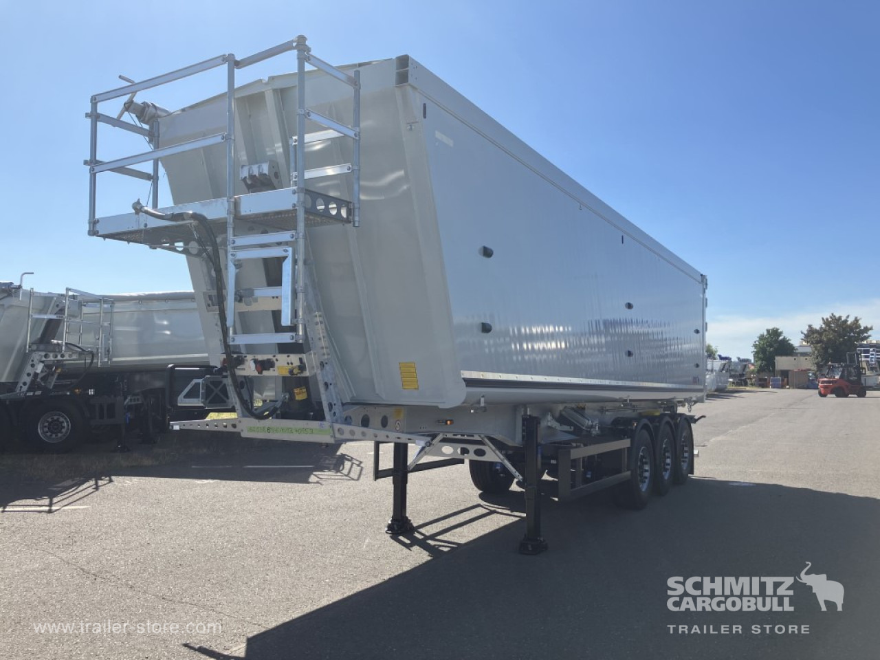 New Tipper semi-trailer SCHMITZ Auflieger Kipper Alukastenmulde 52m³: picture 8