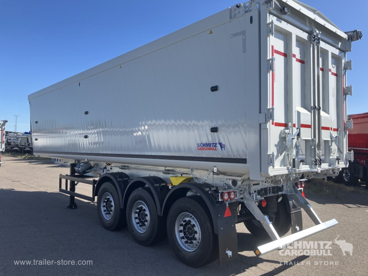 New Tipper semi-trailer SCHMITZ Auflieger Kipper Alukastenmulde 52m³: picture 11