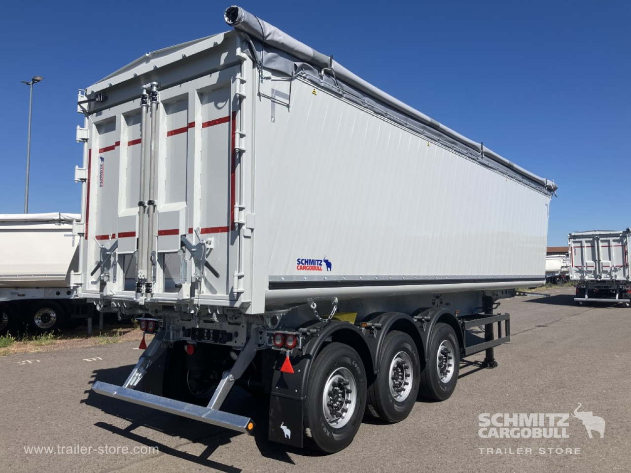 New Tipper semi-trailer SCHMITZ Auflieger Kipper Alukastenmulde 52m³: picture 10