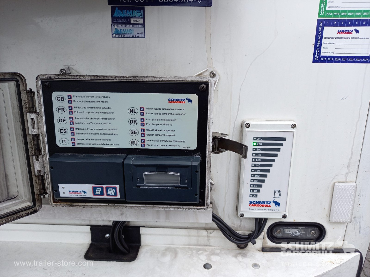 SCHMITZ Auflieger Tiefkühler Multitemp Double deck - Isothermal semi-trailer: picture 5 SCHMITZ Auflieger Tiefkühler Multitemp Double deck - Isothermal semi-trailer: picture 5