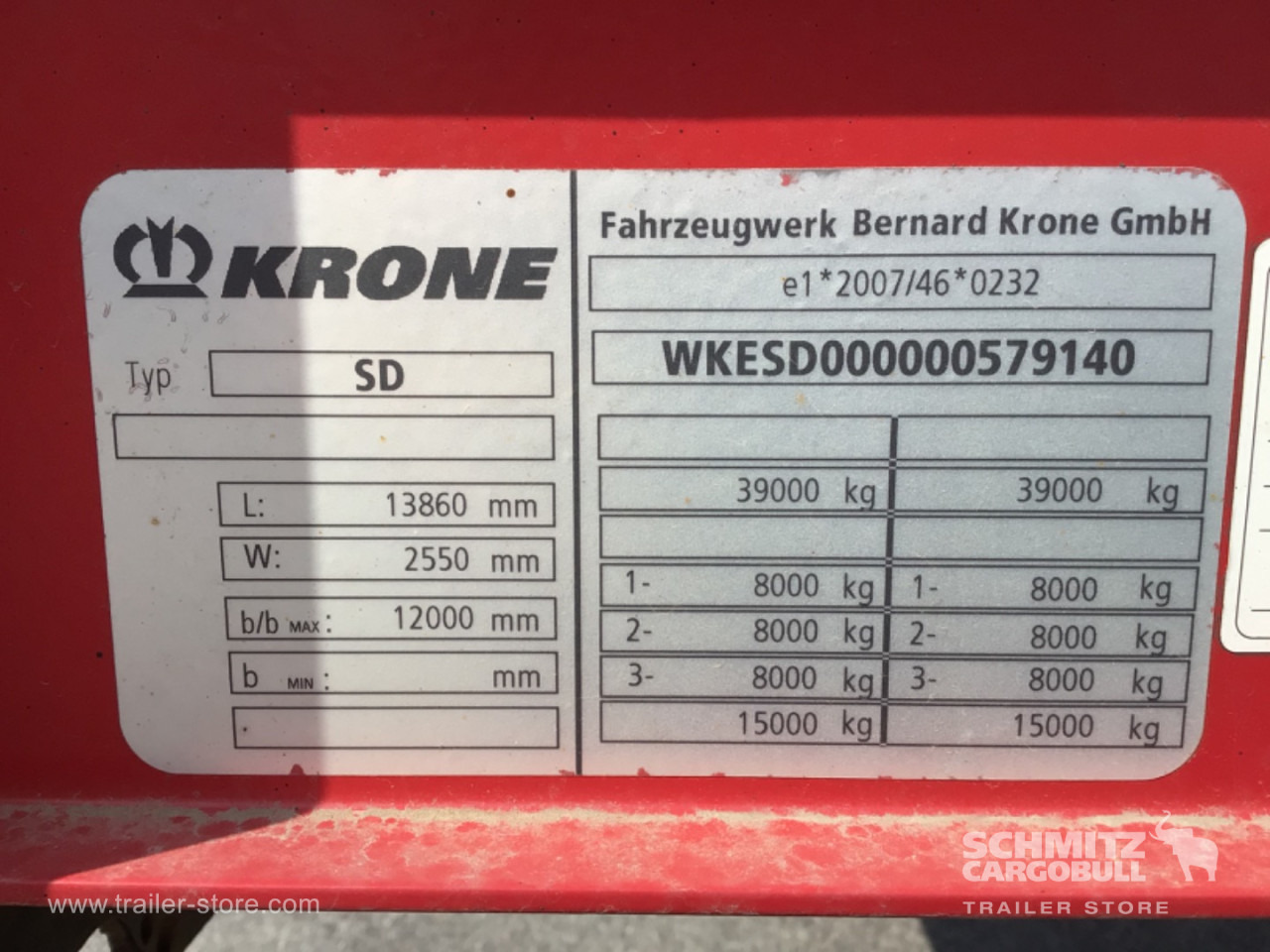 KRONE Platform Standard - Dropside/ Flatbed semi-trailer: picture 3 KRONE Platform Standard - Dropside/ Flatbed semi-trailer: picture 3