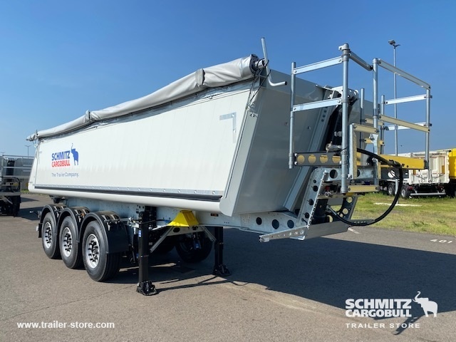 SCHMITZ Tipper Alu-square sided body 24m³ - Tipper semi-trailer: picture 1 SCHMITZ Tipper Alu-square sided body 24m³ - Tipper semi-trailer: picture 1