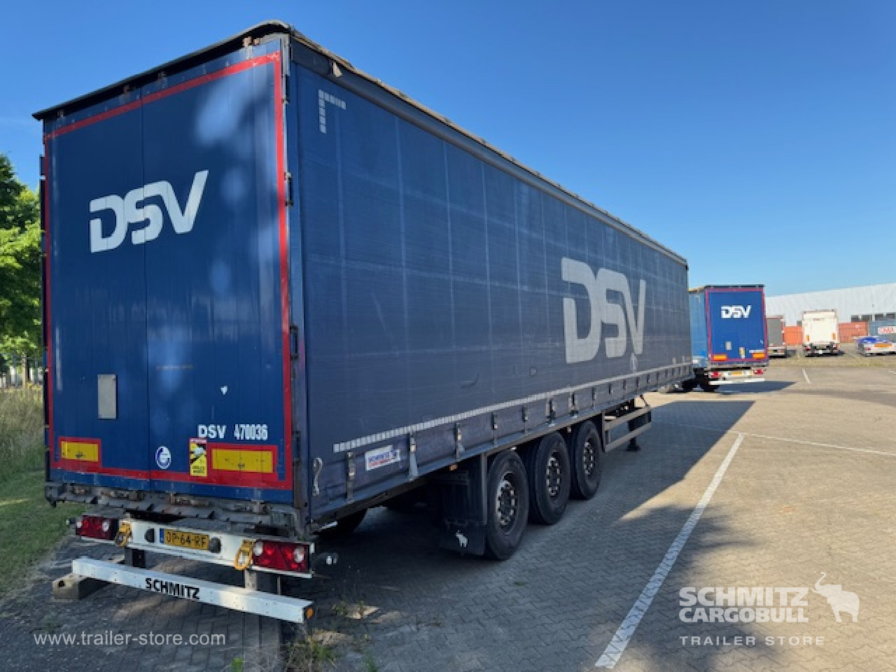 Curtainsider semi-trailer SCHMITZ Oplegger Schuifzeil Standard: picture 1