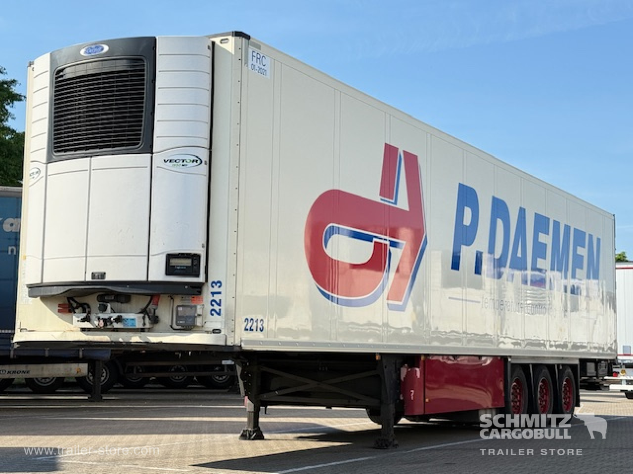 SCHMITZ Oplegger Vries Multitemp Taillift - Isothermal semi-trailer: picture 1 SCHMITZ Oplegger Vries Multitemp Taillift - Isothermal semi-trailer: picture 1