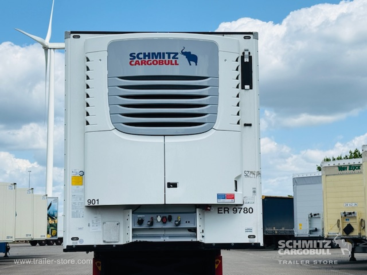 Isothermal semi-trailer SCHMITZ Oplegger Vries Standard Double deck: picture 14