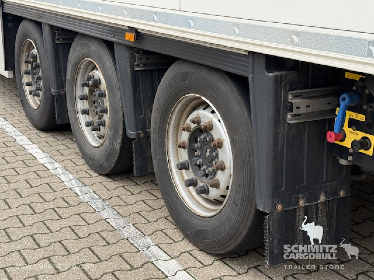 Isothermal semi-trailer SCHMITZ Oplegger Vries Vleeshangwerk: picture 7