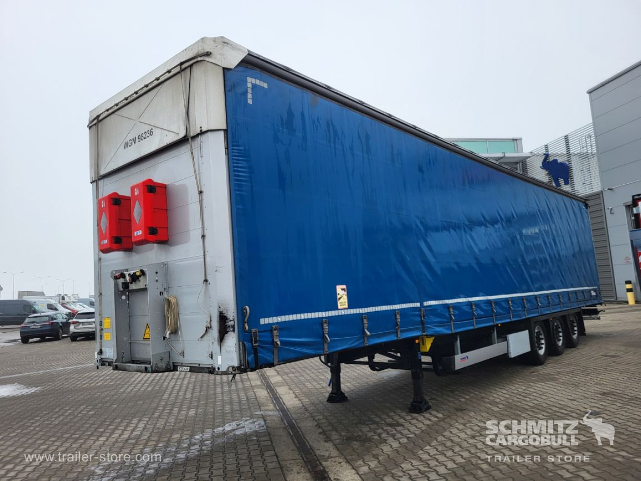 SCHMITZ Curtainsider Mega - Curtainsider semi-trailer: picture 1 SCHMITZ Curtainsider Mega - Curtainsider semi-trailer: picture 1