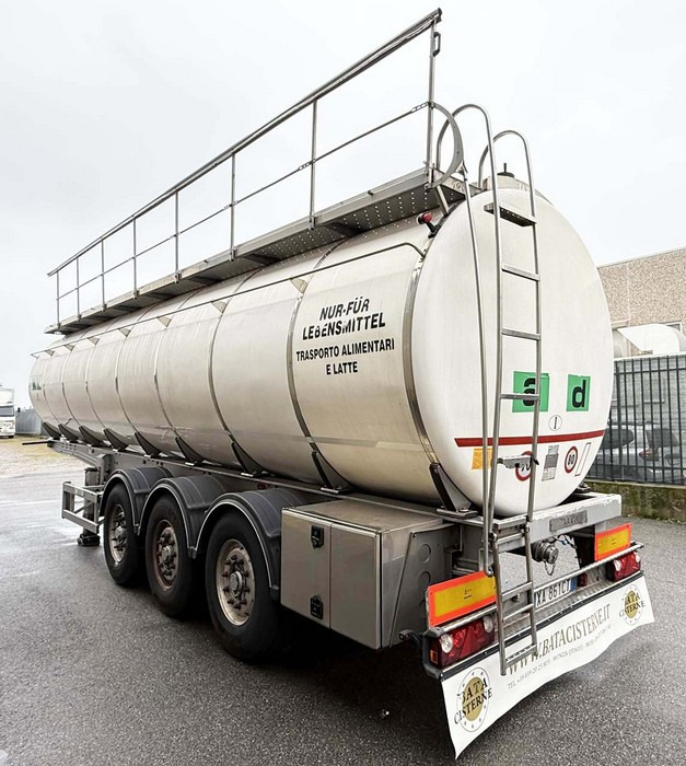 CISTERNA ALIMENTARE GRAPAR-ACERBI ANNO 2015 - Tanker semi-trailer: picture 2 CISTERNA ALIMENTARE GRAPAR-ACERBI ANNO 2015 - Tanker semi-trailer: picture 2