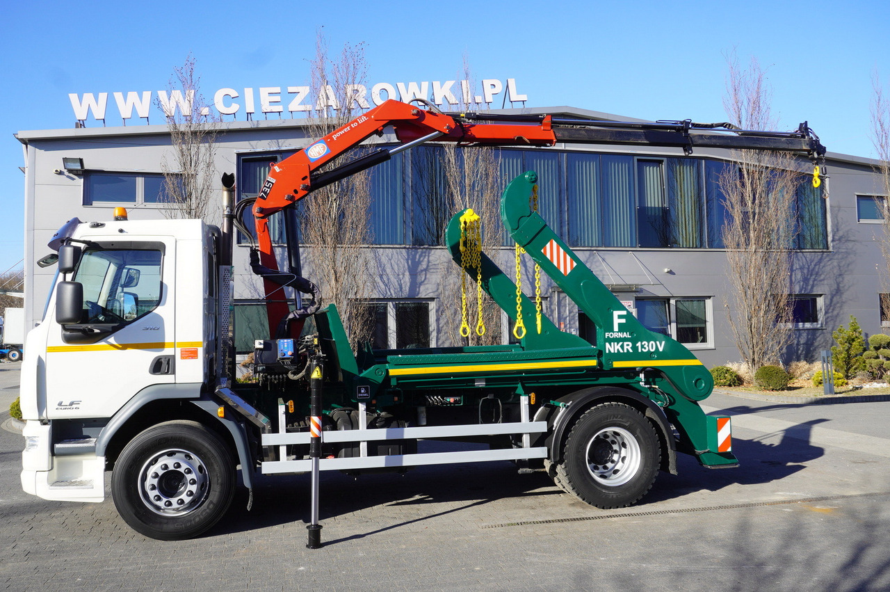 DAF LF 18.310 E6 / Skip loader Fornal NKR 130V / HDS HMF 735 K2 / Manual gearbox - Skip loader truck, Crane truck: picture 4 DAF LF 18.310 E6 / Skip loader Fornal NKR 130V / HDS HMF 735 K2 / Manual gearbox - Skip loader truck, Crane truck: picture 4