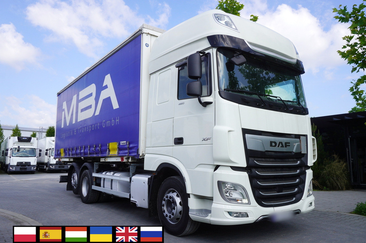 DAF XF 480 SSC / Curtainsider 19 EPAL / 2021 - Curtain side truck: picture 1 DAF XF 480 SSC / Curtainsider 19 EPAL / 2021 - Curtain side truck: picture 1