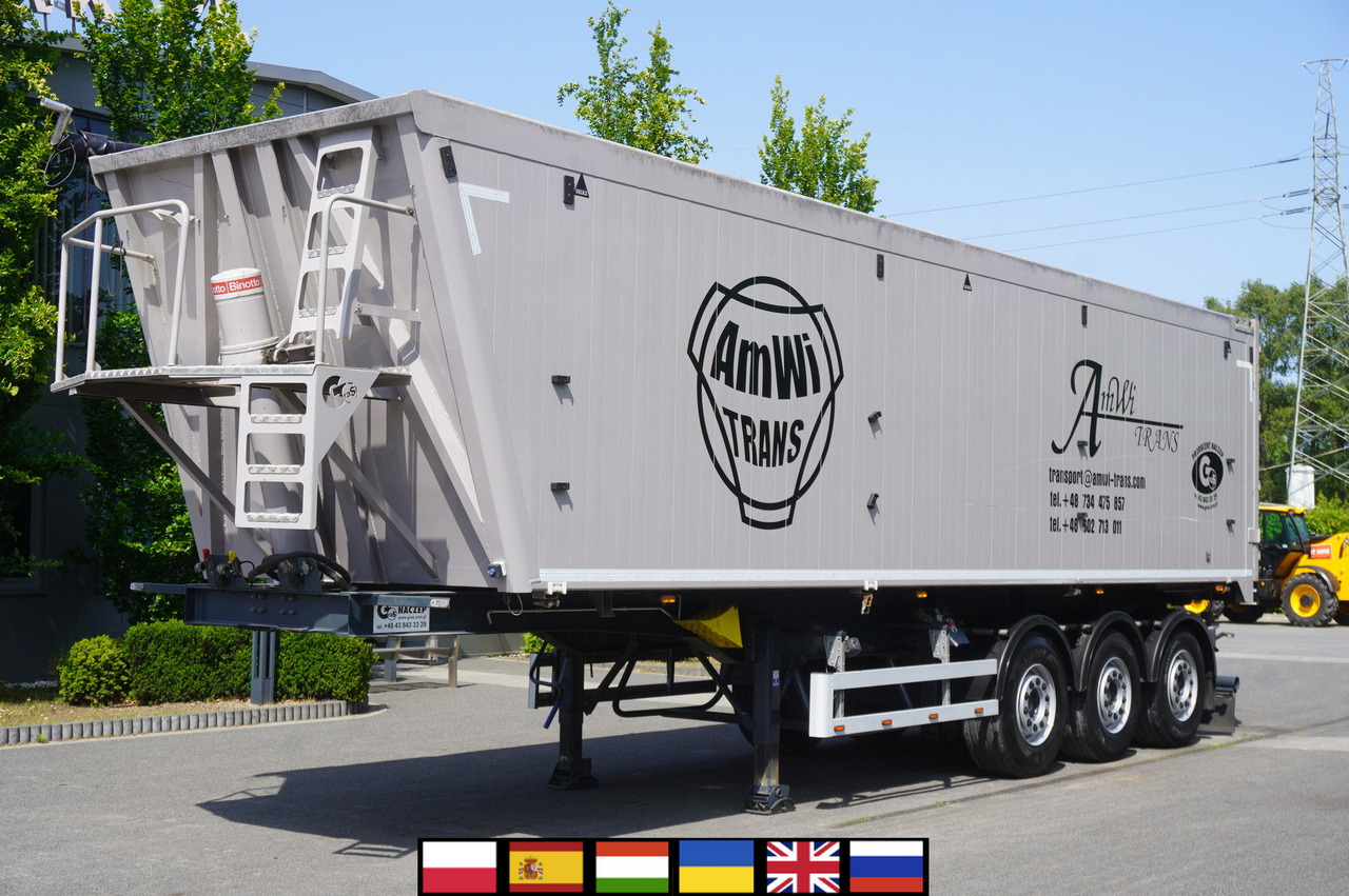 GRAS GS tipper / 52 m3 semi-trailer! / 2023 / 3 units - Tipper semi-trailer: picture 1 GRAS GS tipper / 52 m3 semi-trailer! / 2023 / 3 units - Tipper semi-trailer: picture 1