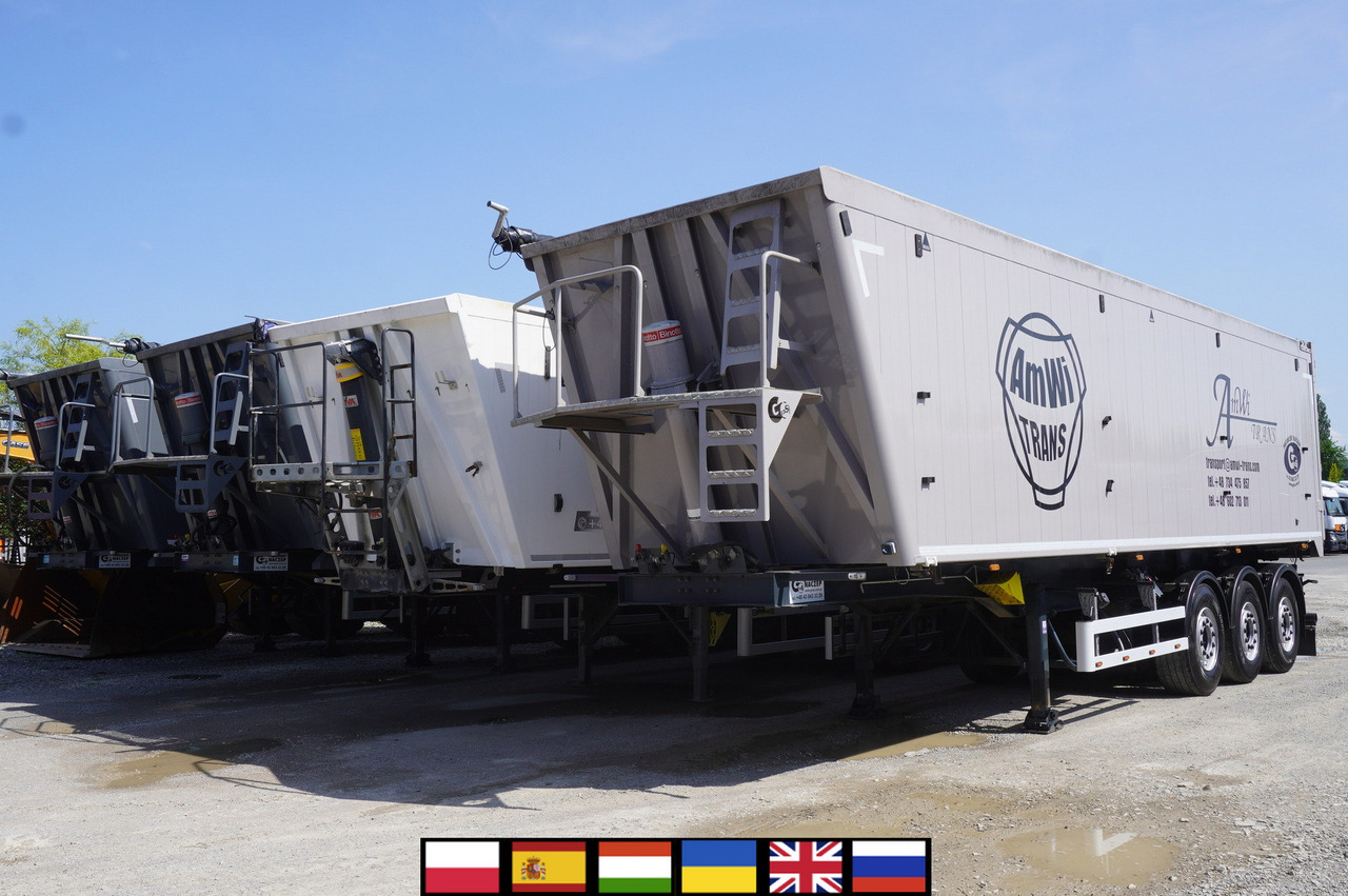 GRAS GS tipper / 52 m3 semi-trailer! / 2023 / 3 units - Tipper semi-trailer: picture 1 GRAS GS tipper / 52 m3 semi-trailer! / 2023 / 3 units - Tipper semi-trailer: picture 1