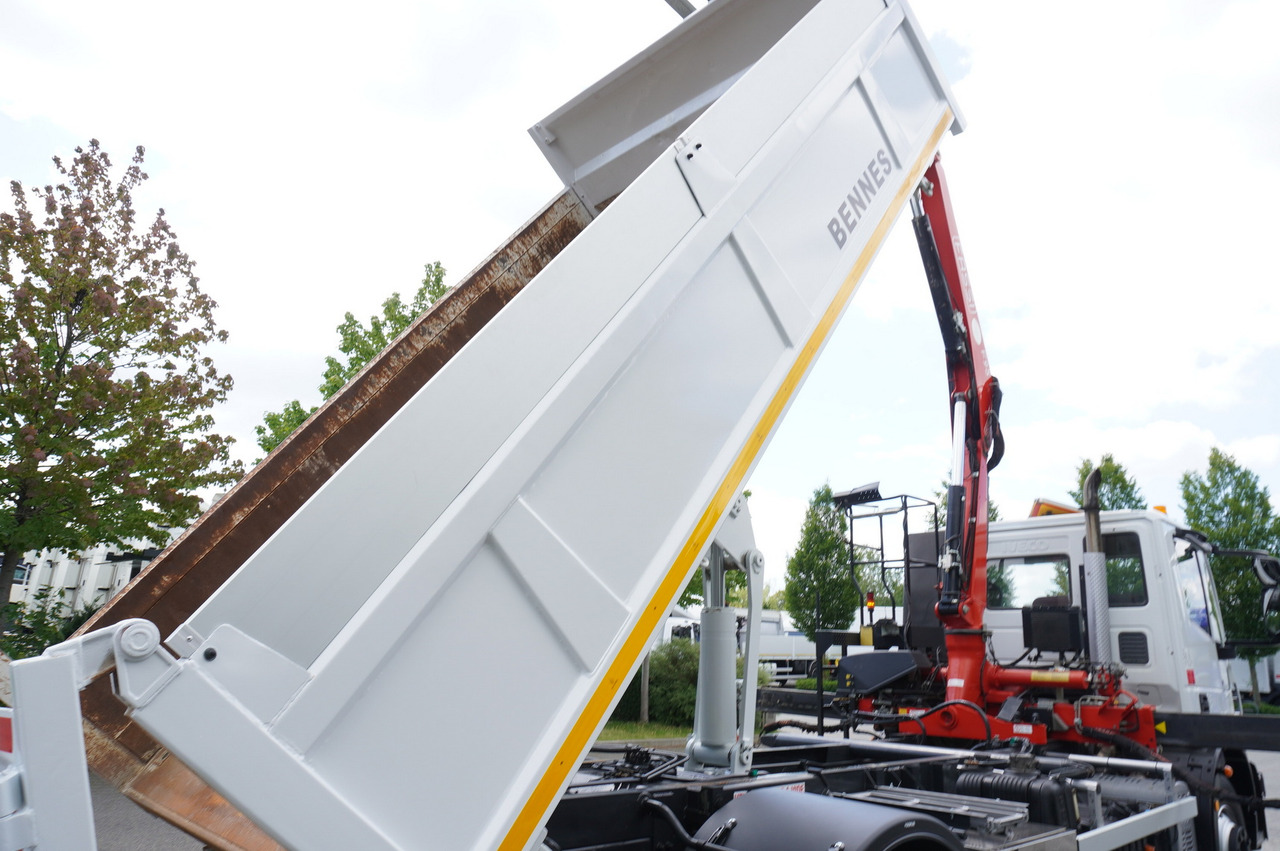 Crane truck IVECO Eurocargo 160E22 EEV Dump truck / Bortmatic / Crane FASSI F95A.0.22: picture 22
