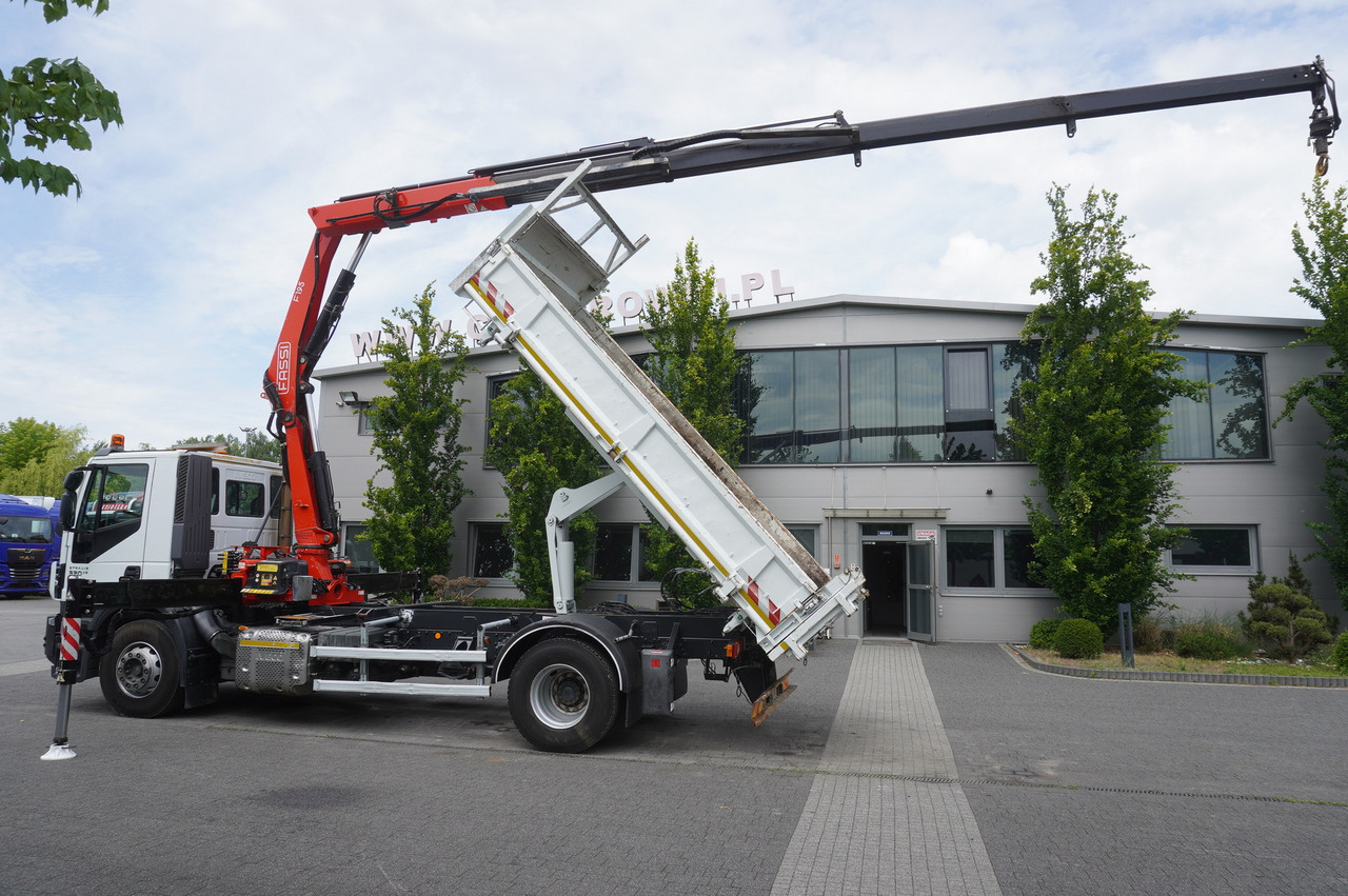 IVECO STRALIS 330 E6 / FASSI 195A 8.5 T / 3-side tipper - Crane truck: picture 4 IVECO STRALIS 330 E6 / FASSI 195A 8.5 T / 3-side tipper - Crane truck: picture 4