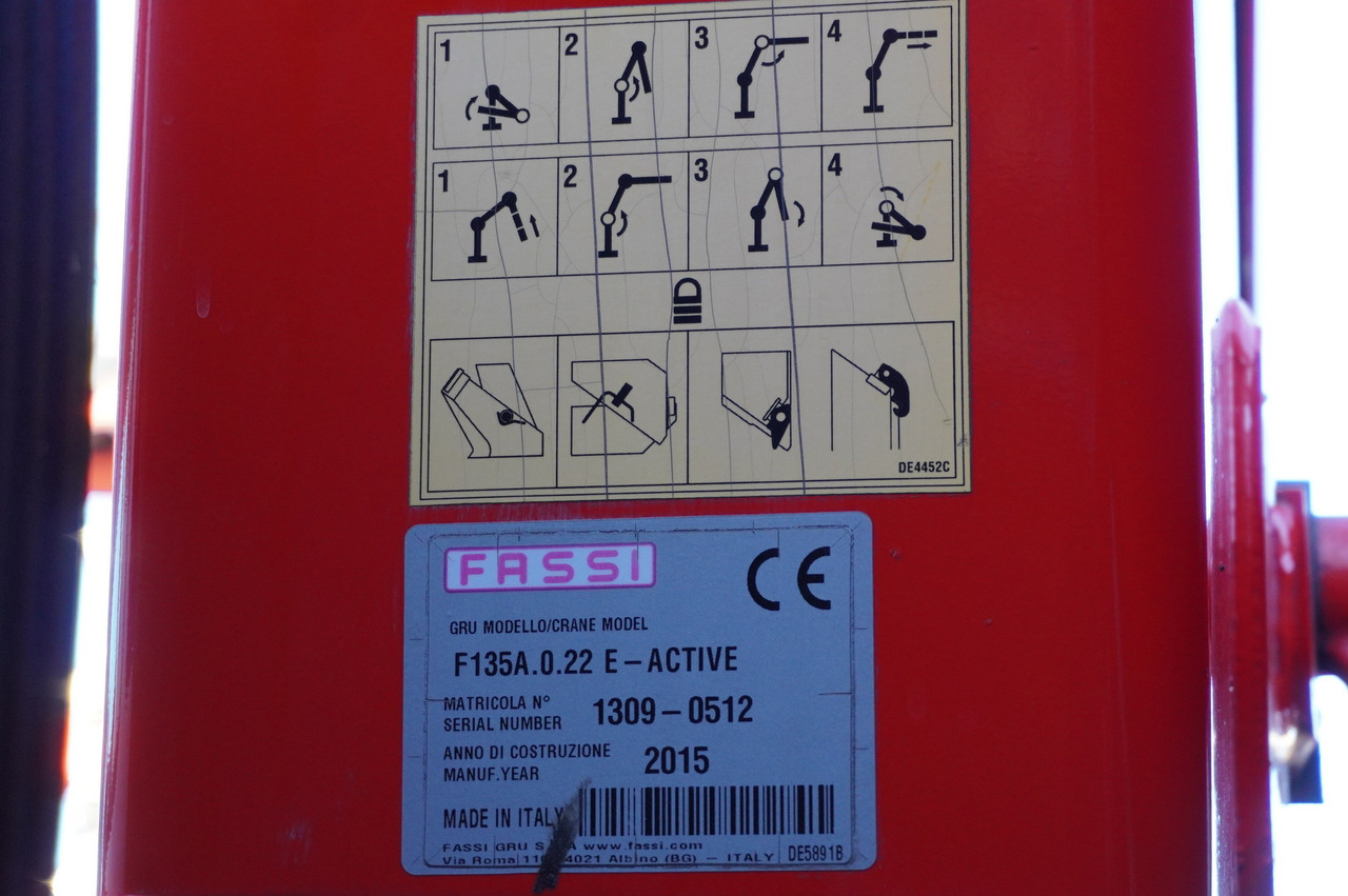 Tipper, Crane truck IVECO Stralis 310 E6 / NEW 3-sided tipper / Fassi F135 crane with remote control: picture 26