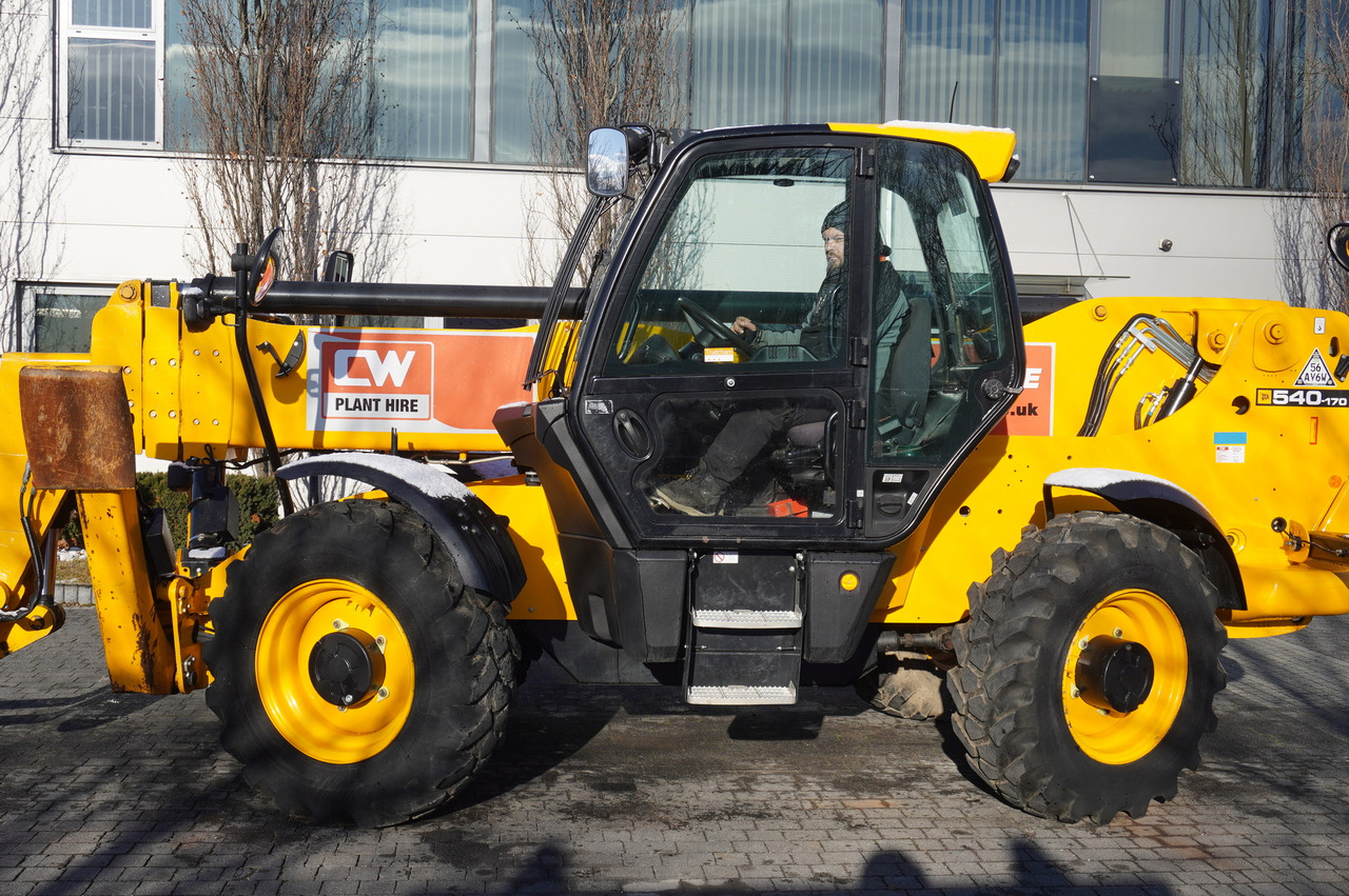 Telescopic wheel loader JCB 540-170 Telescopic Loader / 17m / joystick: picture 28