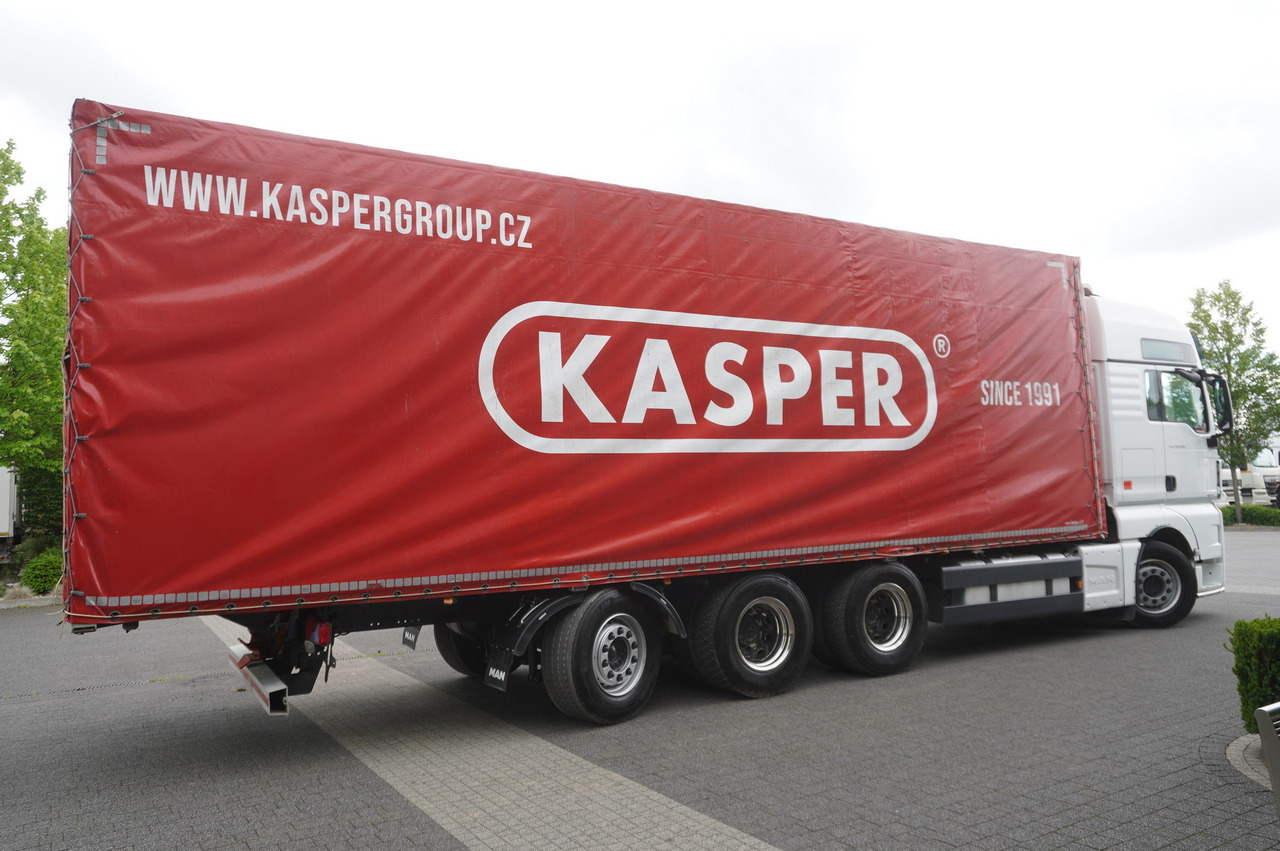 MAN MAN TGX 35.580 E6 8x4 /4 / 23 EPAL tarp superstructure / 4th axle steered - Curtain side truck: picture 5 MAN MAN TGX 35.580 E6 8x4 /4 / 23 EPAL tarp superstructure / 4th axle steered - Curtain side truck: picture 5