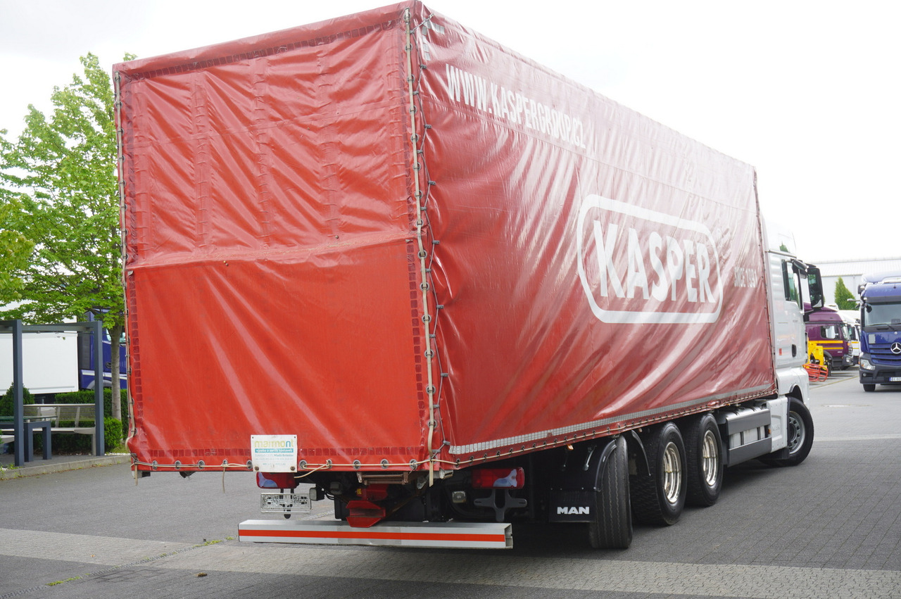 MAN MAN TGX 35.580 E6 8x4 /4 / 23 EPAL tarp superstructure / 4th axle steered - Curtain side truck: picture 4 MAN MAN TGX 35.580 E6 8x4 /4 / 23 EPAL tarp superstructure / 4th axle steered - Curtain side truck: picture 4